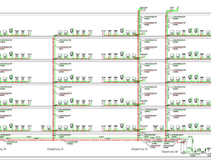 Vertikalschema Trinkwasser